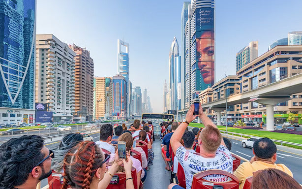 Big Bus: Dubai Hop-On Hop-Off Bus Tour with Dhow Creek Cruise