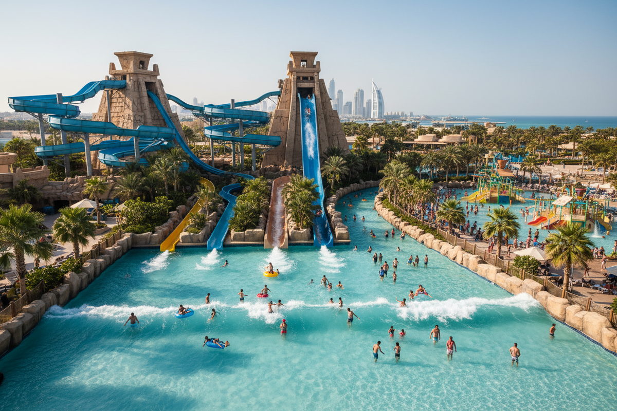 Water Park Tickets In Dubai