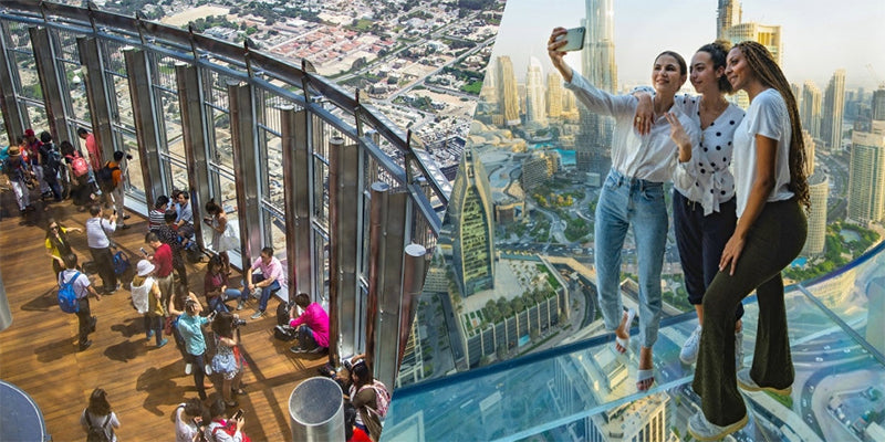 Burj Khalifa At the Top Sky (Level 124, 125 and 148) Access With Refreshments