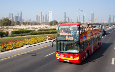 City Sightseeing: Dubai Hop-On Hop-Off Bus Tour with Al Seef Dhow Cruise